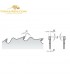 تیغ اره دیسکی الماسه چوب بر CMT 180×30×3.2-Z48