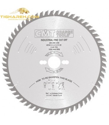 تیغ اره دیسکی الماسه جنرال CMT 200×30×3.2-Z64