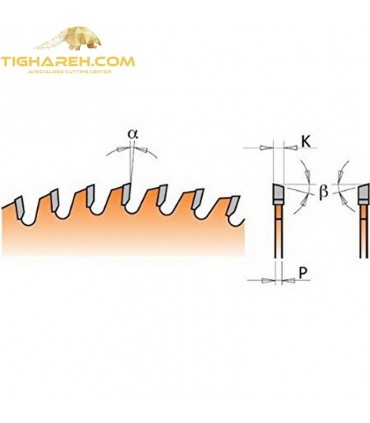 تیغ اره دیسکی الماسه پرماشیلد CMT 300×30×3.0-Z96