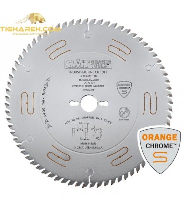 تیغ اره دیسکی الماسه چوب کروم CMT 350×30×3.5-Z54