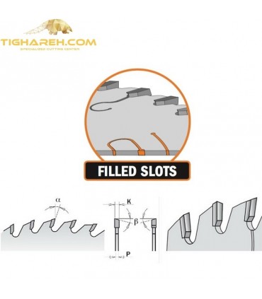 تیغ اره دیسکی الماسه چوب کروم CMT 350×30×3.5-Z54