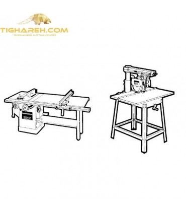 تیغ اره دیسکی الماسه MDF کروم CMT 350×30×3.5-Z108