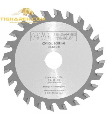 تیغ اره دیسکی الماسه خط زن  CMT 120×20×4.0-Z24