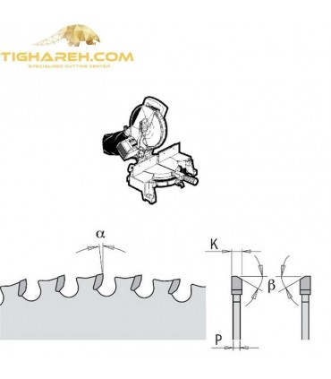 تیغ اره دیسکی الماسه گالوانیزه CMT 305×30×2.2-Z80