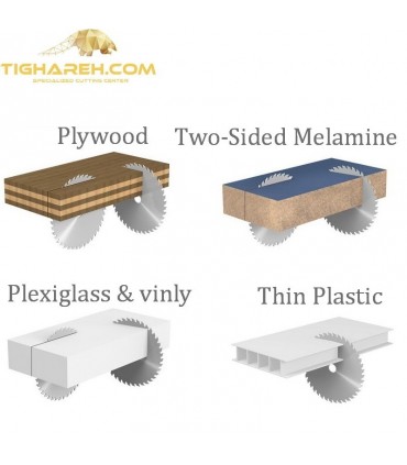 تیغ اره دیسکی الماسه پلکسی گلس CMT 250×30×2.8-Z80