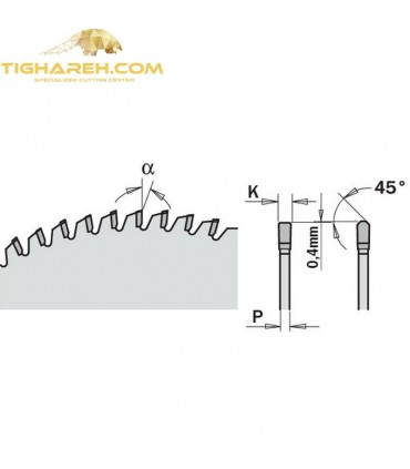 تیغ اره دیسکی الماسه کورین CMT 300×30×3.2-Z84