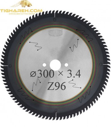 تیغ اره دیسکی الماسه آلومینیوم بر STARK 300×32×3.4Z96
