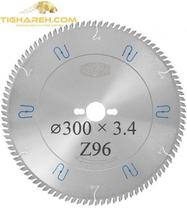 تیغ اره دیسکی الماسه آلومینیوم بر STARK 300×32×3.4Z96