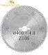 تیغ اره دیسکی الماسه آلومینیوم بر STARK 400×32×4.0Z108