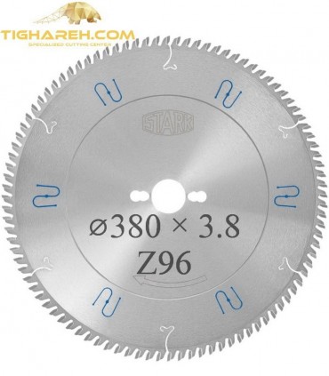 تیغ اره دیسکی الماسه آلومینیوم بر STARK 380×32×3.8Z96