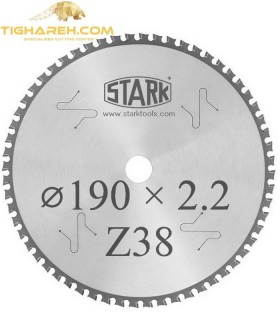 تیغ اره دیسکی الماسه جنرال STARK 190×30×2.2Z38