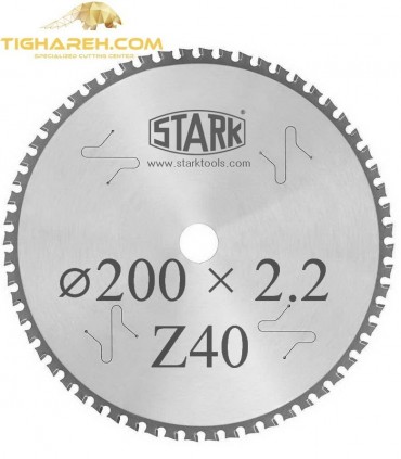 تیغ اره دیسکی الماسه جنرال STARK 200×30×2.2Z40
