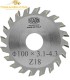 تیغ اره دیسکی الماسه خط زن کونیکال  STARK 100×20×3.1-4.3-Z18