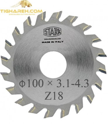 تیغ اره دیسکی الماسه خط زن کونیکال  STARK 100×20×3.1-4.3-Z18