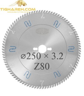 تیغ اره دیسکی الماسه ملامینه  STARK 250×30×3.2-4.3-Z80