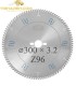 تیغ اره دیسکی الماسه کورین STARK 300×30×3.2-Z96