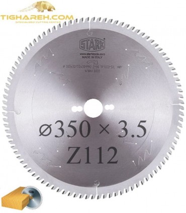 تیغ اره دیسکی الماسه چوب بر STARK 350×30×3.5-Z112