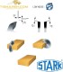 تیغ اره دیسکی الماسه چوب بر کروم STARK 250×30×3.2-Z40