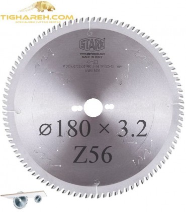 تیغ اره دیسکی الماسه ام دی اف بر  STARK 180×30×3.2-Z56