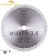 تیغ اره دیسکی الماسه ام دی اف بر  STARK 400×30×3.8-Z72