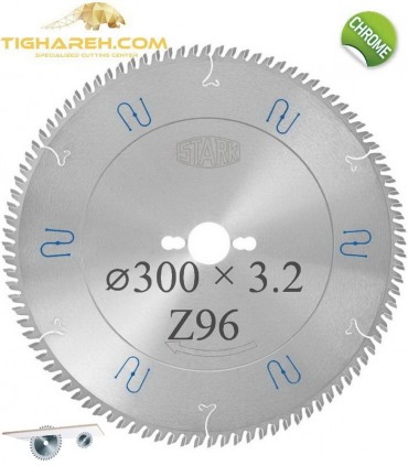 تیغ اره دیسکی الماسه ام دی اف بر کروم  STARK 300×30×3.2-Z96