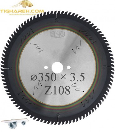 تیغ اره دیسکی الماسه ام دی اف بر STARK 350×30×3.5-Z108