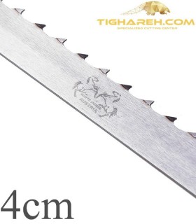 تیغ اره نواری چوب بری دو اسب اتریش عرض 4 سانتیمتر WHITE HORSE