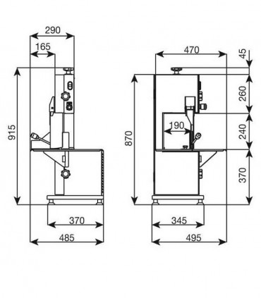 دستگاه اره نواری استخوان بر 165 امگا