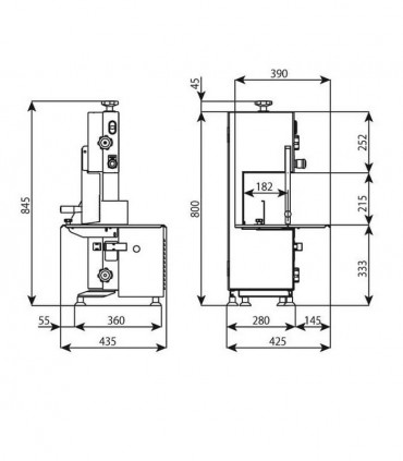 دستگاه اره نواری استخوان بر 155امگا OMEGA