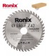 تیغ اره دیسکی الماسه چوب بر  Ronix 158×30×Z42