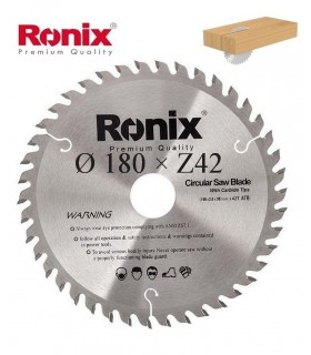 تیغ اره دیسکی الماسه چوب بر  Ronix 158×30×Z42