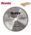 تیغ اره دیسکی الماسه چوب بر  Ronix 300×30×Z72