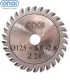 تیغ اره دیسکی الماسه خط زن کونیکال ONCI 125×20×3.8-Z24
