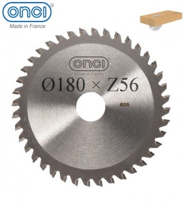 تیغ اره دیسکی الماسه چوب بر ONCI 180×30×Z56