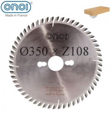 تیغ اره دیسکی الماسه چوب بر ONCI 350×30×Z108