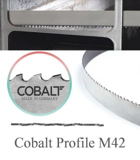 تیغ اره نواری بی متال برش لوله و پروفیل Cobalt - PROFILE  M42