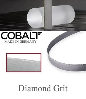تیغ اره نواری با پوشش الماسه (مقاطع کوچک) - Cobalt Diamond Grit