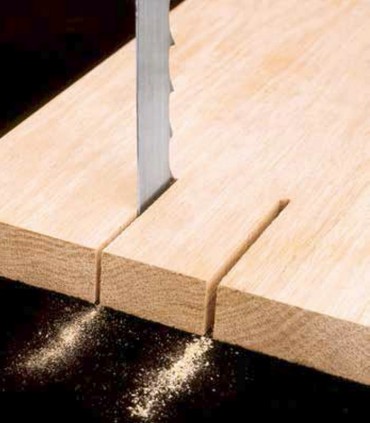 تیغ اره نواری چوب بر - تخته و الوار تر