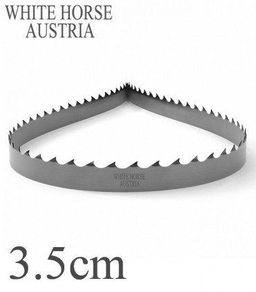 تیغ اره نواری چوب بری گام بلند دو اسب اتریش - عرض 35 میلیمتر