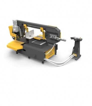 دستگاه اره نواری نیمه اتوماتیک دو طرف زاویه زن KMY 2DG 450