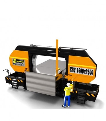 دستگاه اره نواری ستونی نیمه اتوماتیک KSY 1600-2500