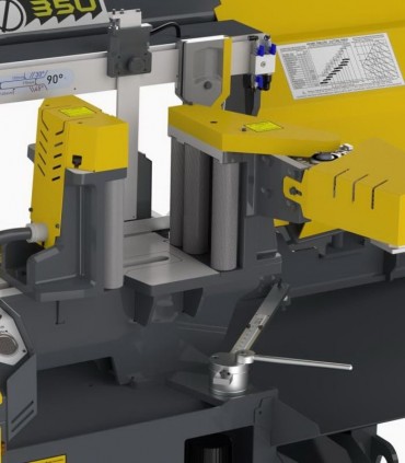 دستگاه اره نواری اتوماتیک زاویه زن KME DG 350