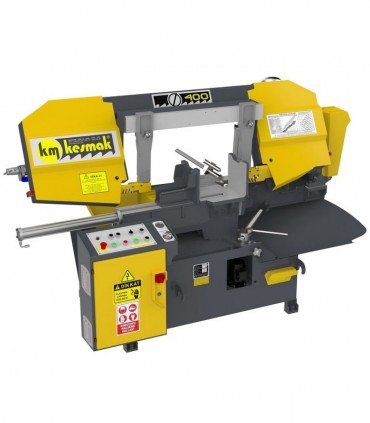 دستگاه اره نواری نیمه اتوماتیک زاویه زن KMY DG 400