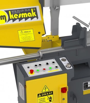 دستگاه اره نواری نیمه اتوماتیک زاویه زن KMY DG 400