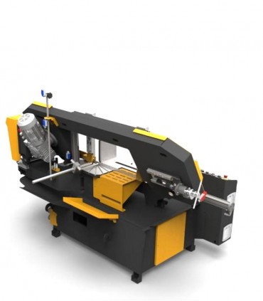 دستگاه اره نواری نیمه اتوماتیک زاویه زن KMY DG 400