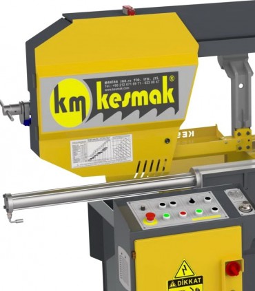 دستگاه اره نواری نیمه اتوماتیک زاویه زن KMY DG 450