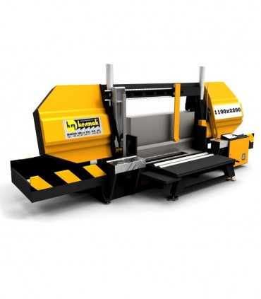 دستگاه اره نواری نیمه اتوماتیک KSY 1100×2200