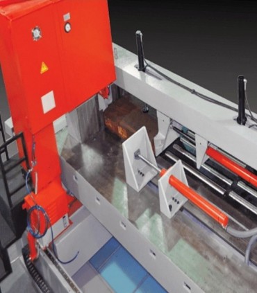 دستگاه اره نواری عمود بر برش فلز UZAY UZBLOK 500×500×3500