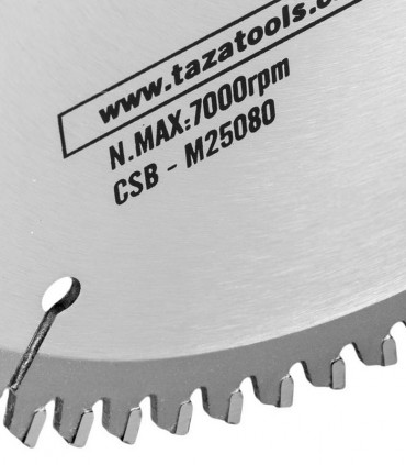 تیغ اره MDF بر TAZA 250×30×Z80