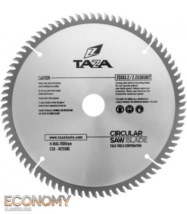 تیغ اره MDF بر TAZA 250×30×Z80